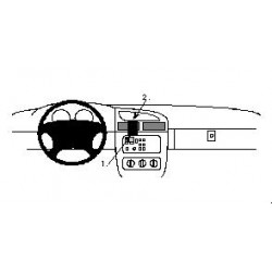 Brodit ProClip Center Mount - Pontiac Grand Prix 1993-1996