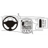 Brodit ProClip Center mount - Renault Clio I 1999-2001