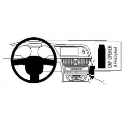 Brodit Proclip Angled Mount Audi A4/A5/S4/S5 Multi Model 07-16