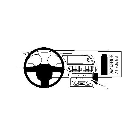Brodit Proclip Angled Mount Audi A4/A5/S4/S5 Multi Model 07-16