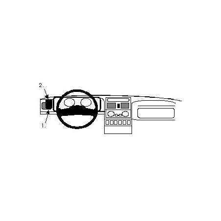 Brodit ProClip Left mount - Renault Espace 1991-1996