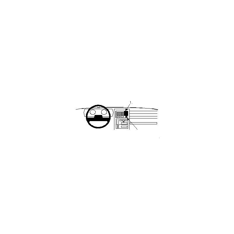 Brodit ProClip Center mount - Renault Espace 1988-1990 Brodit ProClip Center mount - Renault Espace 1988-1990
