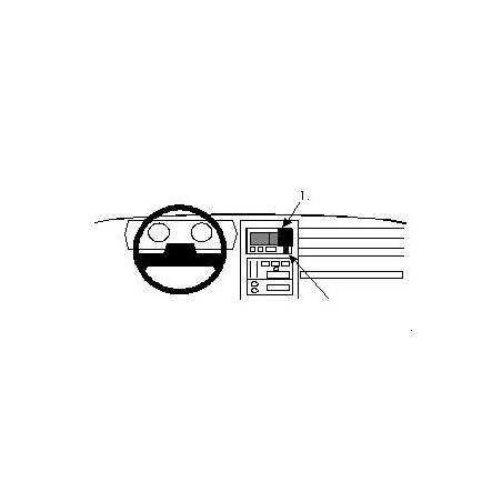 Brodit ProClip Center mount - Renault Espace 1988-1990