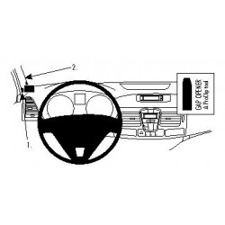 Brodit ProClip Left mount - Renault Laguna 2008-2015 