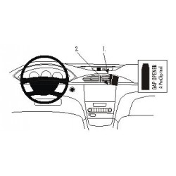 Brodit ProClip Angled mount - Renault Laguna 2005-2007