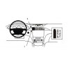 Brodit ProClip Center mount - Renault Laguna 2001-2004