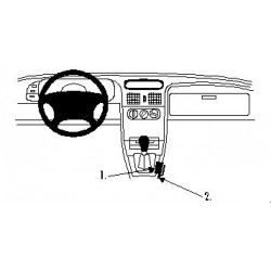 Brodit ProClip Console mount - Renault Laguna 1994-2000