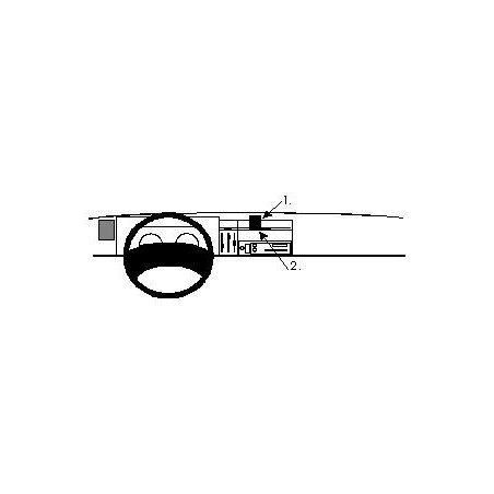 Brodit ProClip Center mount - Renault Trafic 1995-2001