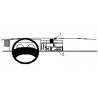 Brodit ProClip Center mount - Renault Trafic 1995-2001