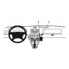 Brodit ProClip Angled Mount - Rover 200/25/Street Wise 1996-2005