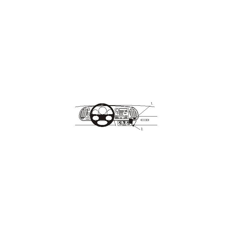 Brodit ProClip Angled mount - Saab 9-3 / 900 1994-2002 Brodit ProClip Angled mount - Saab 9-3 / 900 1994-2002