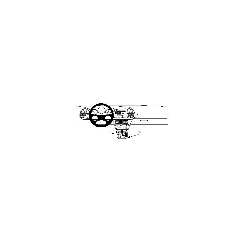 Brodit ProClip Console mount - Saab 9-3 / 900 1994-2002 Brodit ProClip Console mount - Saab 9-3 / 900 1994-2002