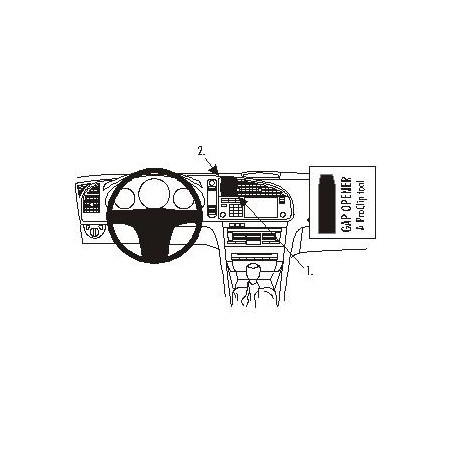 Brodit ProClip Center mount - Saab 9-3 2003-2006