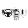 Brodit ProClip Angled mount, high - Saab 9-3 2003-2006