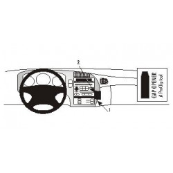 Brodit ProClip Angled mount - Saab 9-5 1998-2006