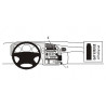 Brodit ProClip Angled mount - Saab 9-5 1998-2006