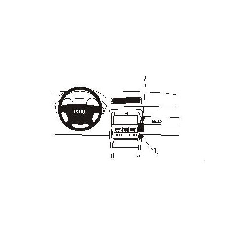 Brodit ProClip Angled Mount Audi/Seat Multi Model 01-13