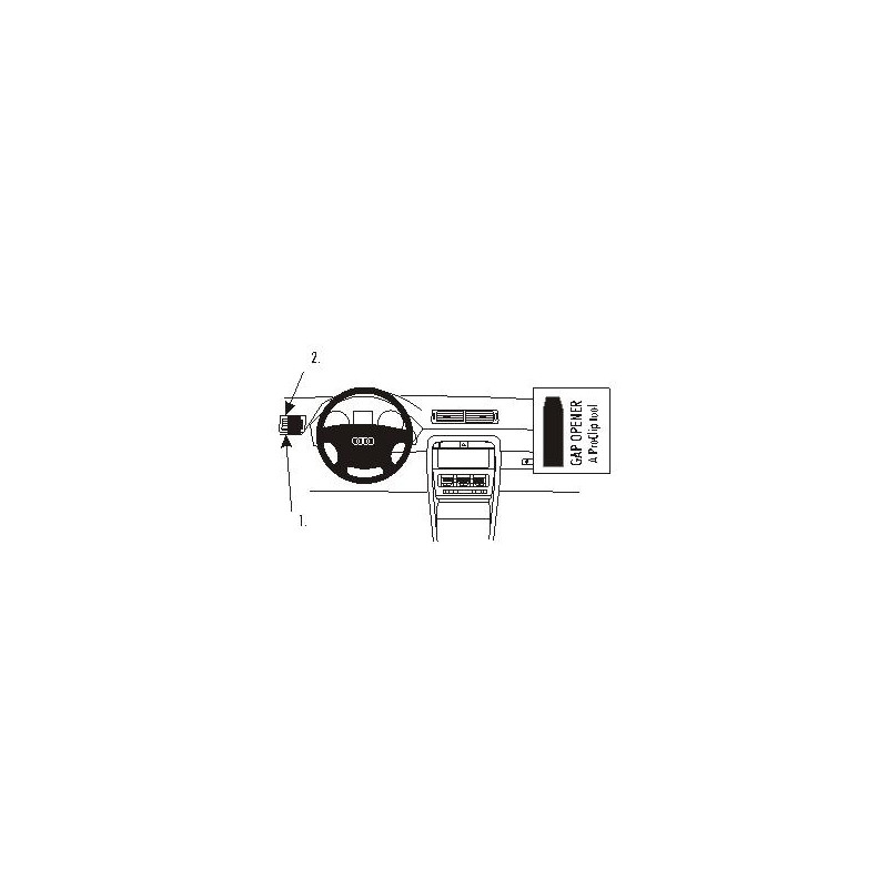 Brodit ProClip Left Mount Audi A4/S4 Multi Model 01-07 Brodit ProClip Left Mount Audi A4/S4 Multi Model 01-07