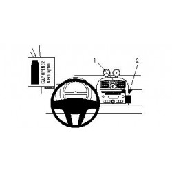Brodit ProClip Angled mount- Smart ForTwo 2008-2010