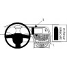 Brodit ProClip Center Mount high Audi A+S Multi Mod. 07-09