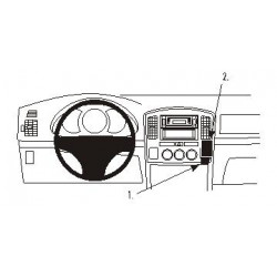 Brodit ProClip Angled mount - Suzuki Grand Vitara / XL-7 03-06