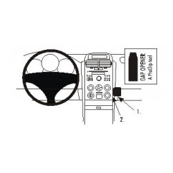 Brodit ProClip Angled Mount - Grand Vitara 2005-2015