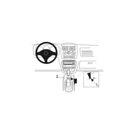 Brodit ProClip Console Mount - Suzuki Ignis 2001-2003