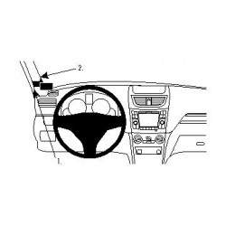 Brodit ProClip Left Mount - Suzuki Swift 2011-2017