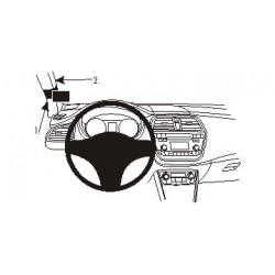 Brodit ProClip Left Mount - Suzuki SX4 S-Cross 2014-2021