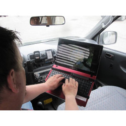 Universal Laptop Holder for Bil - Fra 12'' til 15,4''
