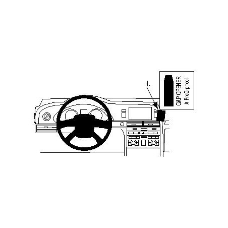 Brodit ProClip Angled Mount High - Audi A6/S6 2010