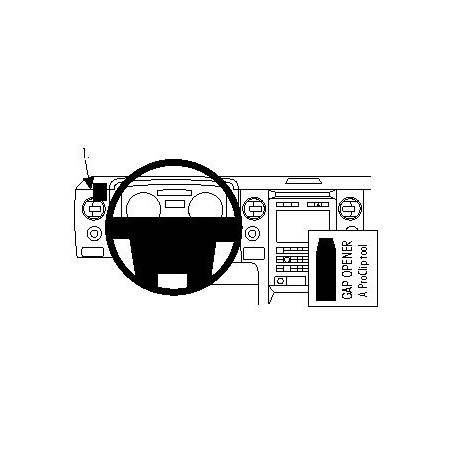 Brodit ProClip Angled Mount Ford F-Series 150 2021 mod.