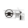 Brodit ProClip Angled Mount, high, Audi A6/S6 04-09