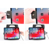 Brodit holder m/key-lock for Ipad 12.9 6 gen.