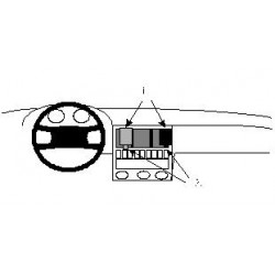 Brodit Proclip Center Mount Audi Multi model 87-02