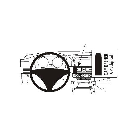 Brodit ProClip Center Mount BMW 5-series M5 E60, E61 04-10