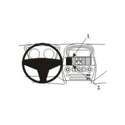 Brodit ProClip Center Mount BMW 6-series E63, E64 04-10