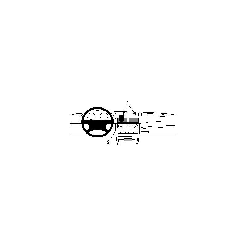 Brodit ProClip Center Mount BMW 7-series E32 87-93 Brodit ProClip Center Mount BMW 7-series E32 87-93