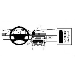 Brodit ProClip Center Mount BMW 7-series E38 94-01