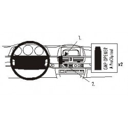 Brodit ProClip Center Mount BMW 7-series E65 02-08