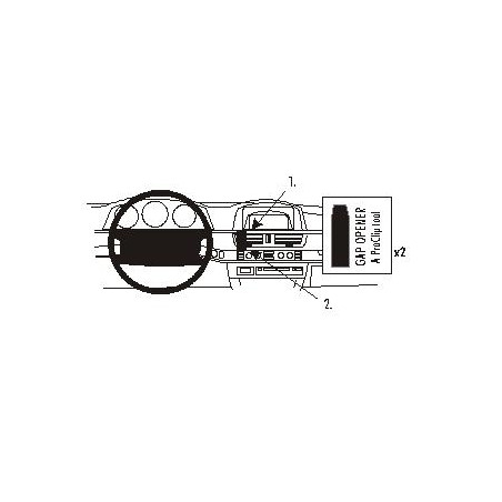 Brodit ProClip Center Mount BMW 7-series E65 02-08