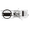 Brodit ProClip Center Mount BMW 7-series E65 02-08