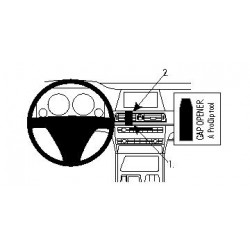Brodit ProClip Center Mount BMW 7-series F01, F02 09-15