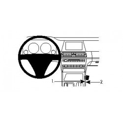 Brodit ProClip Console Mount BMW 7-series F01, F02 09-15