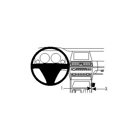 Brodit ProClip Console Mount BMW 7-series F01, F02 09-15
