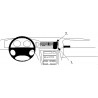 Brodit ProClip Center Mount BMW 8-series E31 90-01