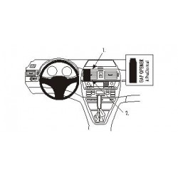 Brodit ProClip Center Mount - BMW X3 2004-2010