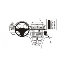 Brodit ProClip Angled Mount - BMW X3 2004-2010