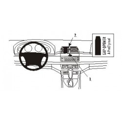 Brodit ProClip Center Mount - BMW X5 00-06 ONLY nav sys