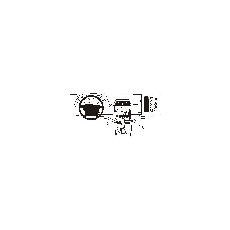 Brodit ProClip Angled Mount - BMW X5 00-06 Brodit ProClip Angled Mount - BMW X5 00-06
